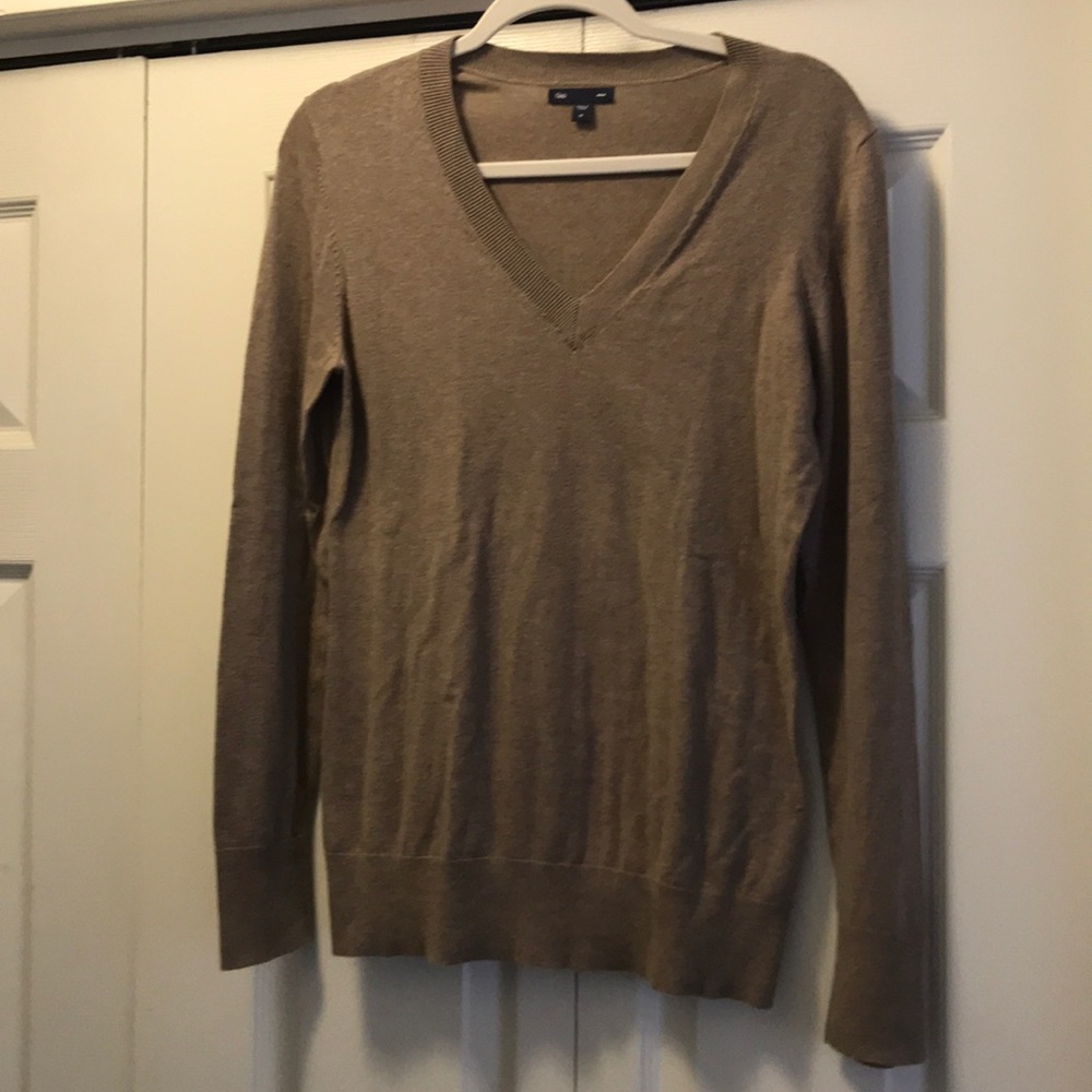 V-neck sweater